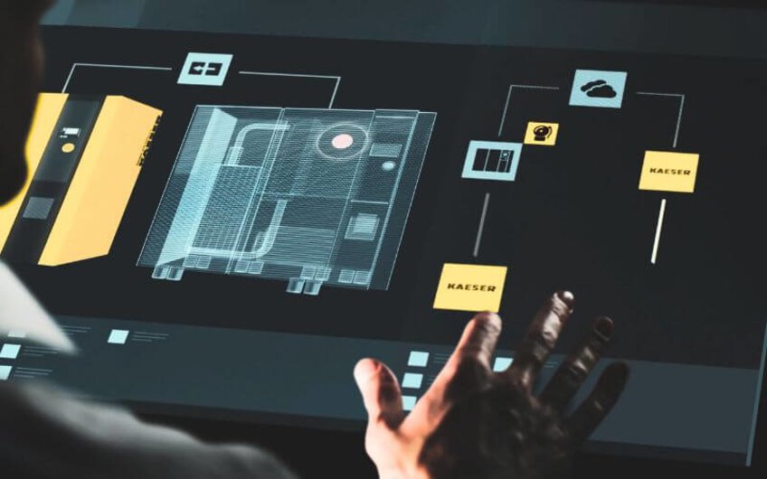 Zdalny monitoring pracy kompresorowni