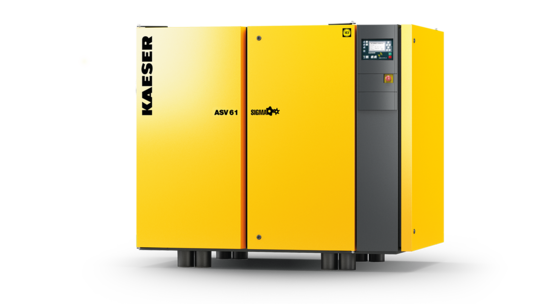 ASV 61 rotary screw vacuum package from KAESER KOMPRESSOREN.