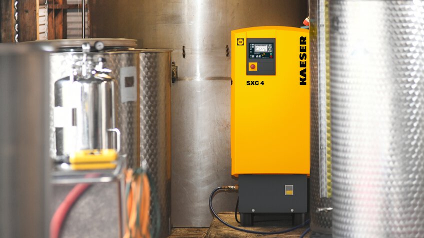 KAESER SXC 4 at Fino Valley Wines